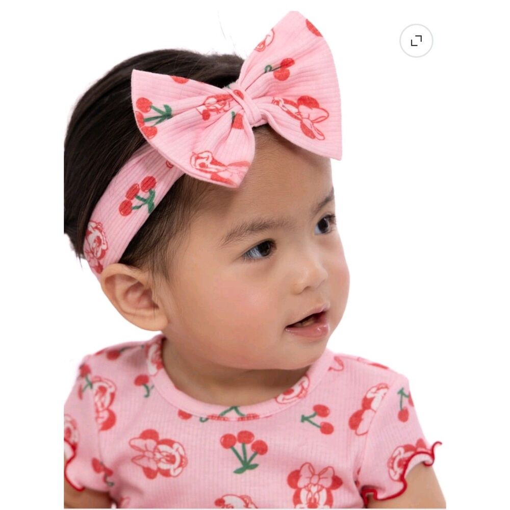 Minnie Mouse Baby Girls Tutu Dress Bodysuit & Matching Headband,2piece size 12M